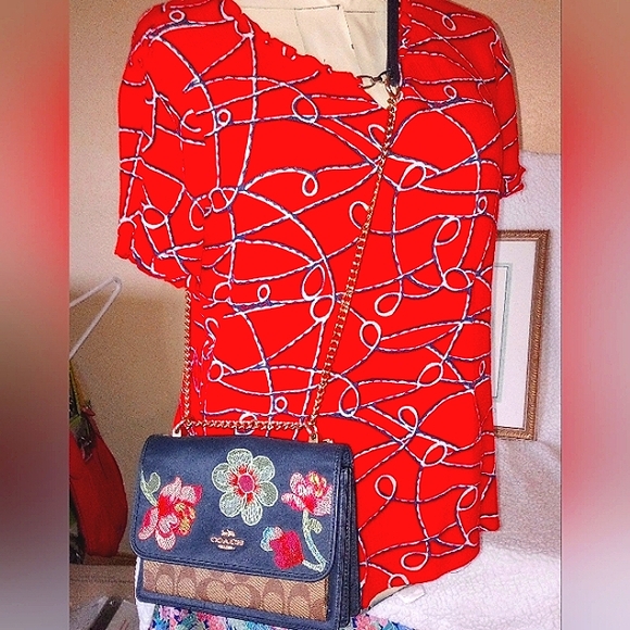 Coach, Unique & Rare Luxury; NWOT; Navy - Picture 3 of 12